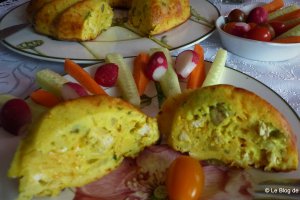 Aperitiv tajina tunisiana cu pui si branza