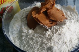 Desert biscuiti cu unt de arahide / Ghriba Lbahla