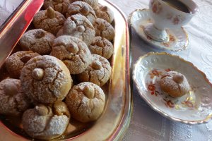 Desert biscuiti cu unt de arahide / Ghriba Lbahla