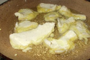 Pilaf din orez si bulgur cu snitele de pleurotus
