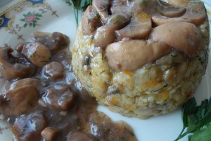 Pilaf cu ciuperci