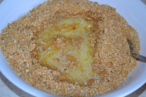 Desert prajitura Samba (cu ananas, mure si perle de tapioca)