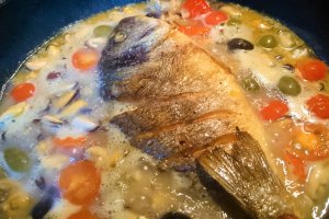 Dorada in acqua pazza - reteta nr. 1100
