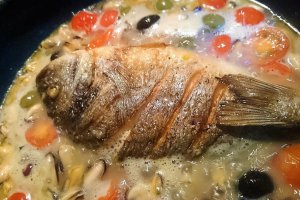 Dorada in acqua pazza - reteta nr. 1100