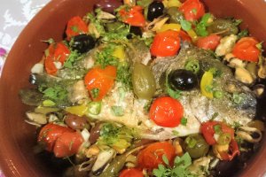 Dorada in acqua pazza - reteta nr. 1100