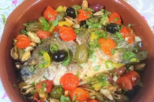 Dorada in acqua pazza - reteta nr. 1100