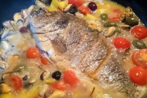 Dorada in acqua pazza - reteta nr. 1100