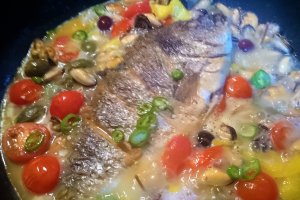 Dorada in acqua pazza - reteta nr. 1100