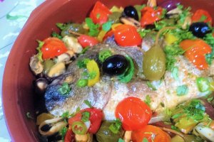 Dorada in acqua pazza - reteta nr. 1100