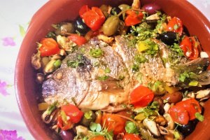 Dorada in acqua pazza - reteta nr. 1100