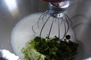 Desert crema Mojito cu ricotta
