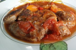 Osso buco milanez si gremolata