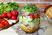 Salata la borcan cu legume, cus-cus si mini-fileuri din piept de pui-4