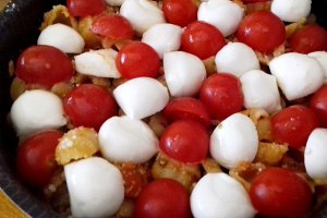 Paste cu peste si mozzarella