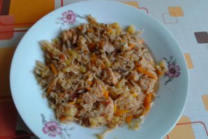 Varza calita cu carne de porc