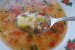 Supa de legume, cu zdrente de oua-6