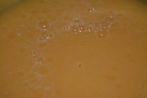 Desert inghetata cu pepene galben