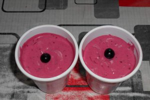 Desert inghetata de coacaze negre