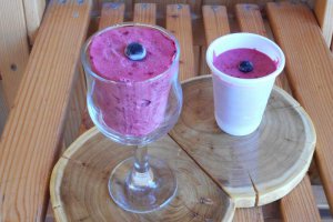 Desert inghetata de coacaze negre