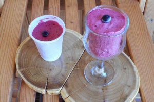 Desert inghetata de coacaze negre