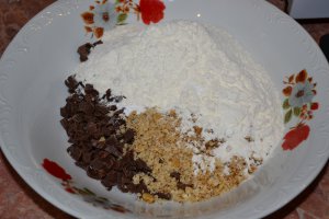 Desert prajitura cu dovleac si ciocolata neagra