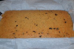 Desert prajitura cu dovleac si ciocolata neagra