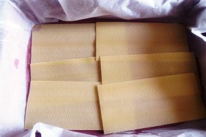 Lasagna cu ciuperci si piept de pui