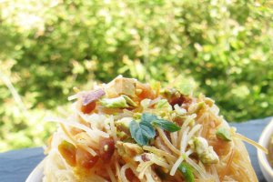 Desert kataif cu alune si fistic