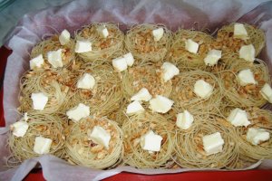Desert kataif cu alune si fistic