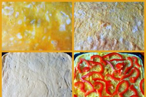 Sandvisuri cu omleta, ardei, ciuperci, muschi tiganesc si cascaval la Panini Maker Breville