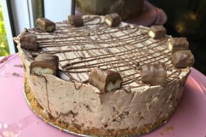 Desert cheesecake Twix