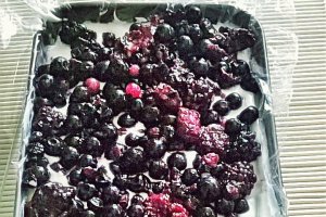 Desert cheescake cu fructe de padure