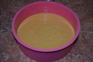 Desert tort cu dovleac, crema de branza si merisoare
