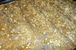 Desert baclava turceasca cu nuca si fistic