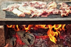 Muschi de vita marinat la gratar