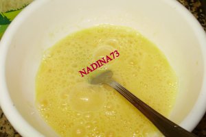 Omleta cu slanina si mamaliguta