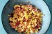 Burta de porc la gratar cu salsa picanta de nectarine si fasole cu usturoi-3