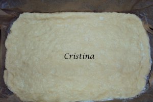 Desert prajitura cu branza si prune