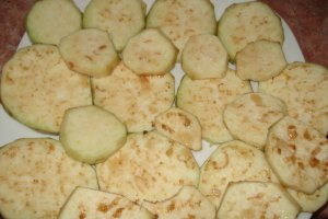 Budinca cu ciuperci si vinete