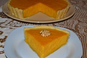 Desert tarta cu crema de dovleac