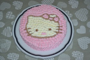 Desert tort Hello Kitty - rețeta cu nr. 400