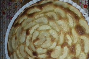 Desert tarta cu mere si iaurt