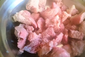 Ciorba greceasca de porc