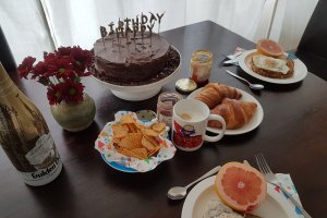 Desert tort simplu de ciocolata