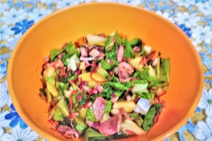 Salata cu cartofi si calamari
