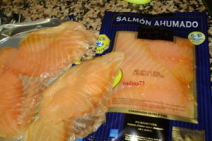 Aperitiv cu somon afumat