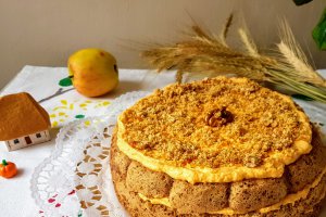 Desert tort cu crema de dovleac placintar