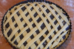 Desert tarta cu mac si pere