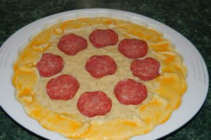 Aperitiv tarta cu ceapa