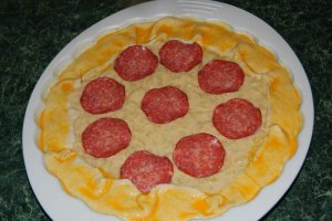 Aperitiv tarta cu ceapa